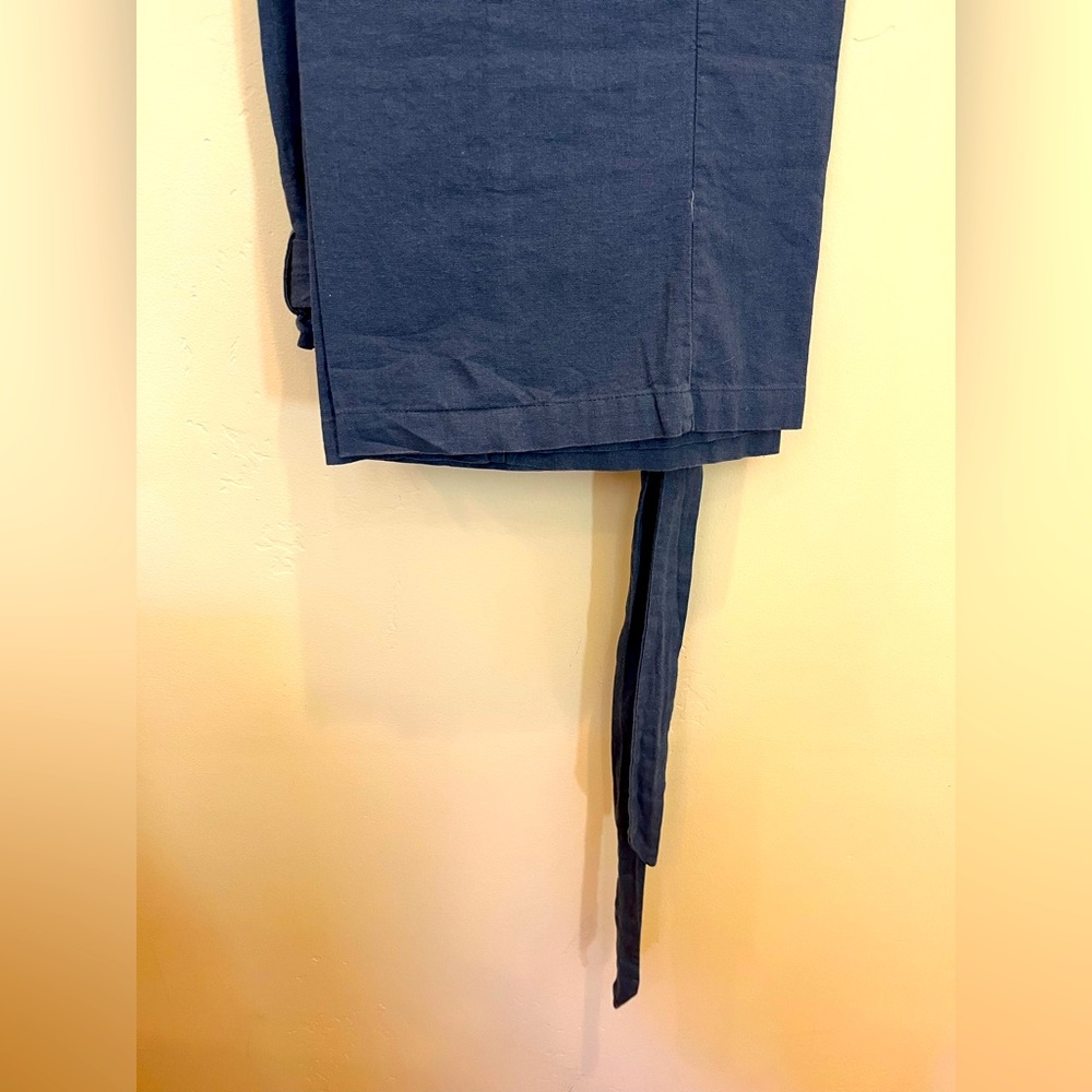 PINK ROSE Women's fall Drawstring Palazzo Pants NAVY S casual nice